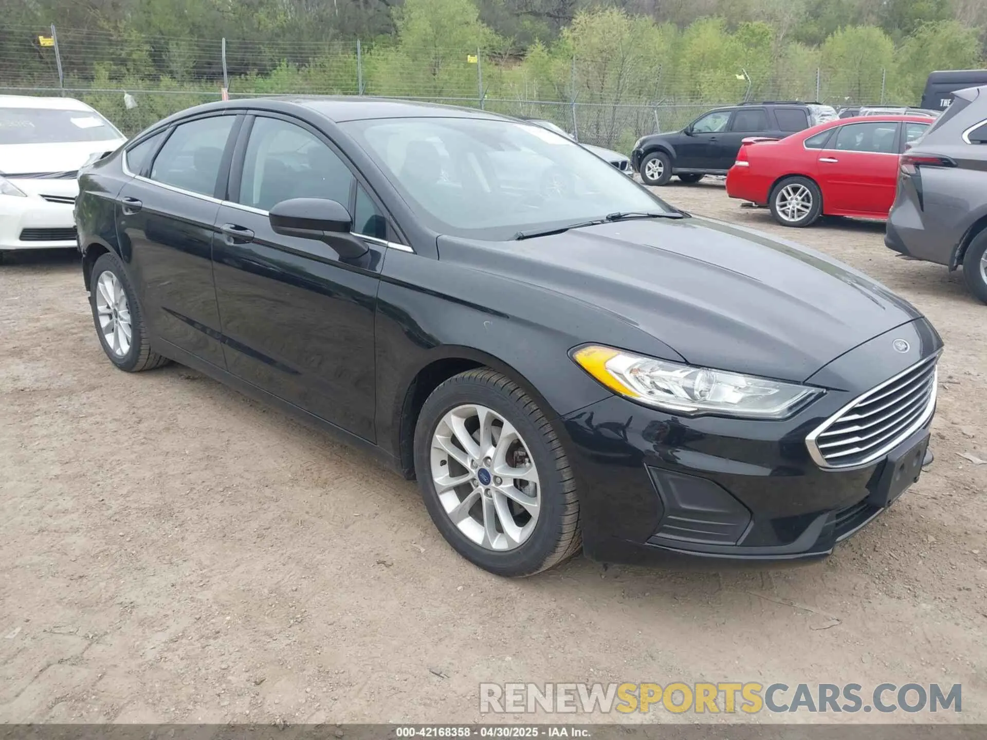 1 Photograph of a damaged car 3FA6P0HD1KR195421 FORD FUSION 2019