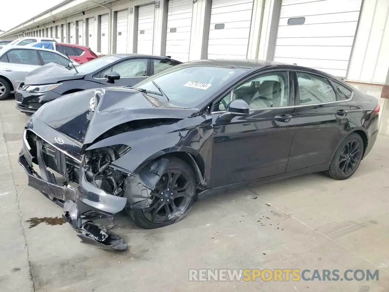 1 Photograph of a damaged car 3FA6P0HD1KR196066 FORD FUSION 2019