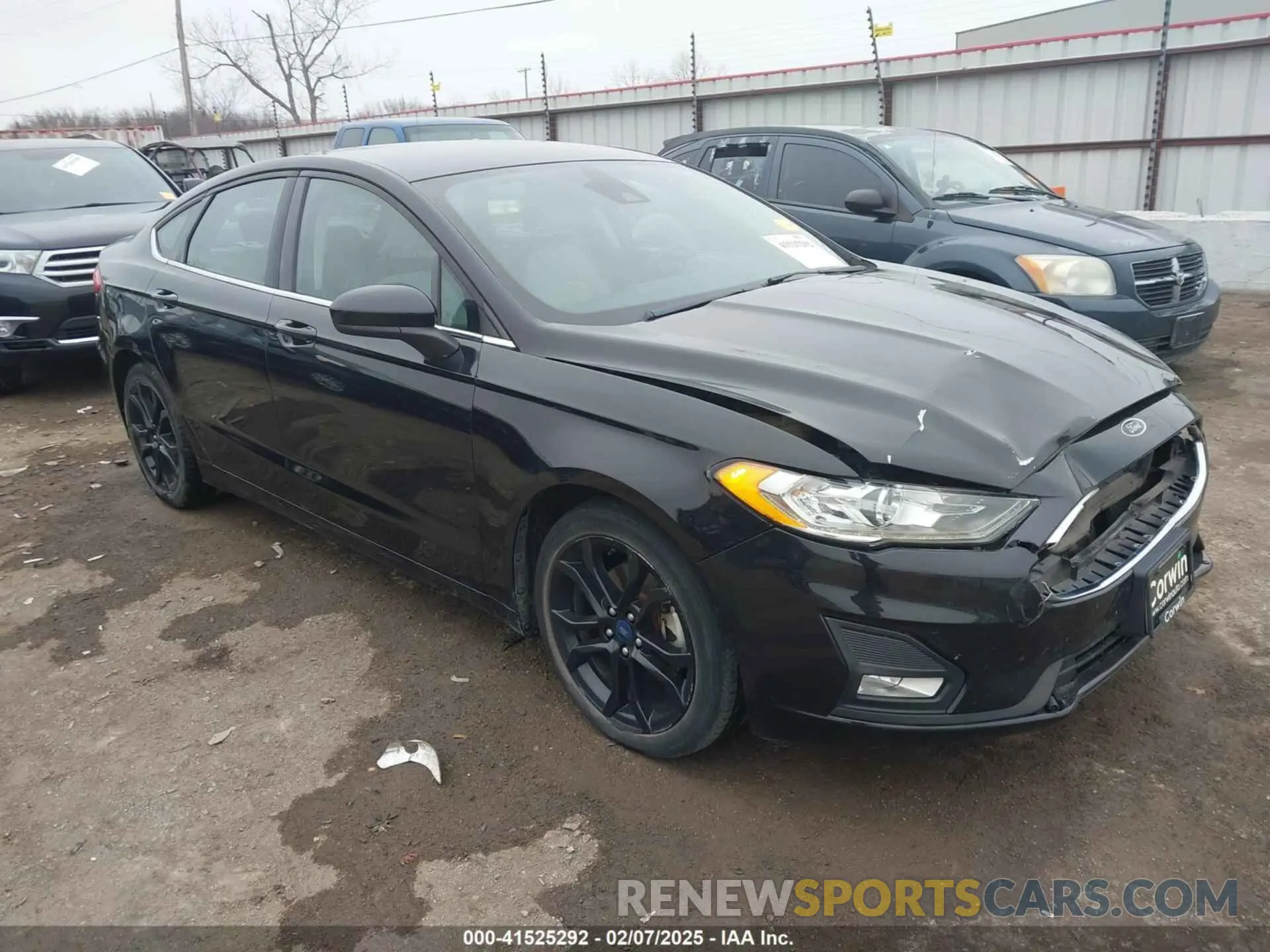 1 Фотография поврежденного автомобиля 3FA6P0HD1KR199226 FORD FUSION 2019