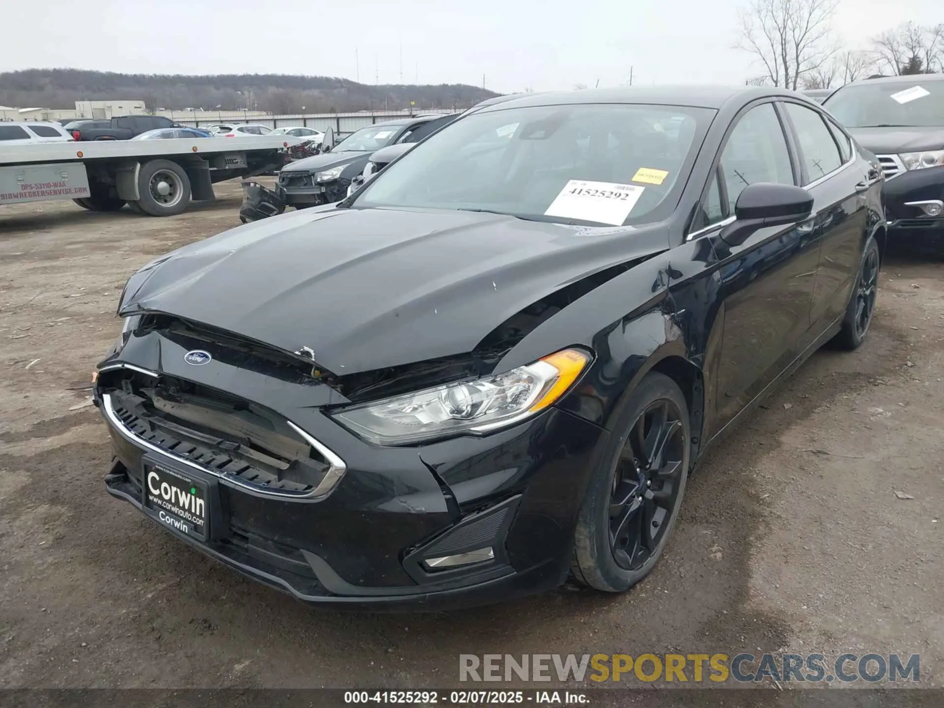 6 Фотография поврежденного автомобиля 3FA6P0HD1KR199226 FORD FUSION 2019