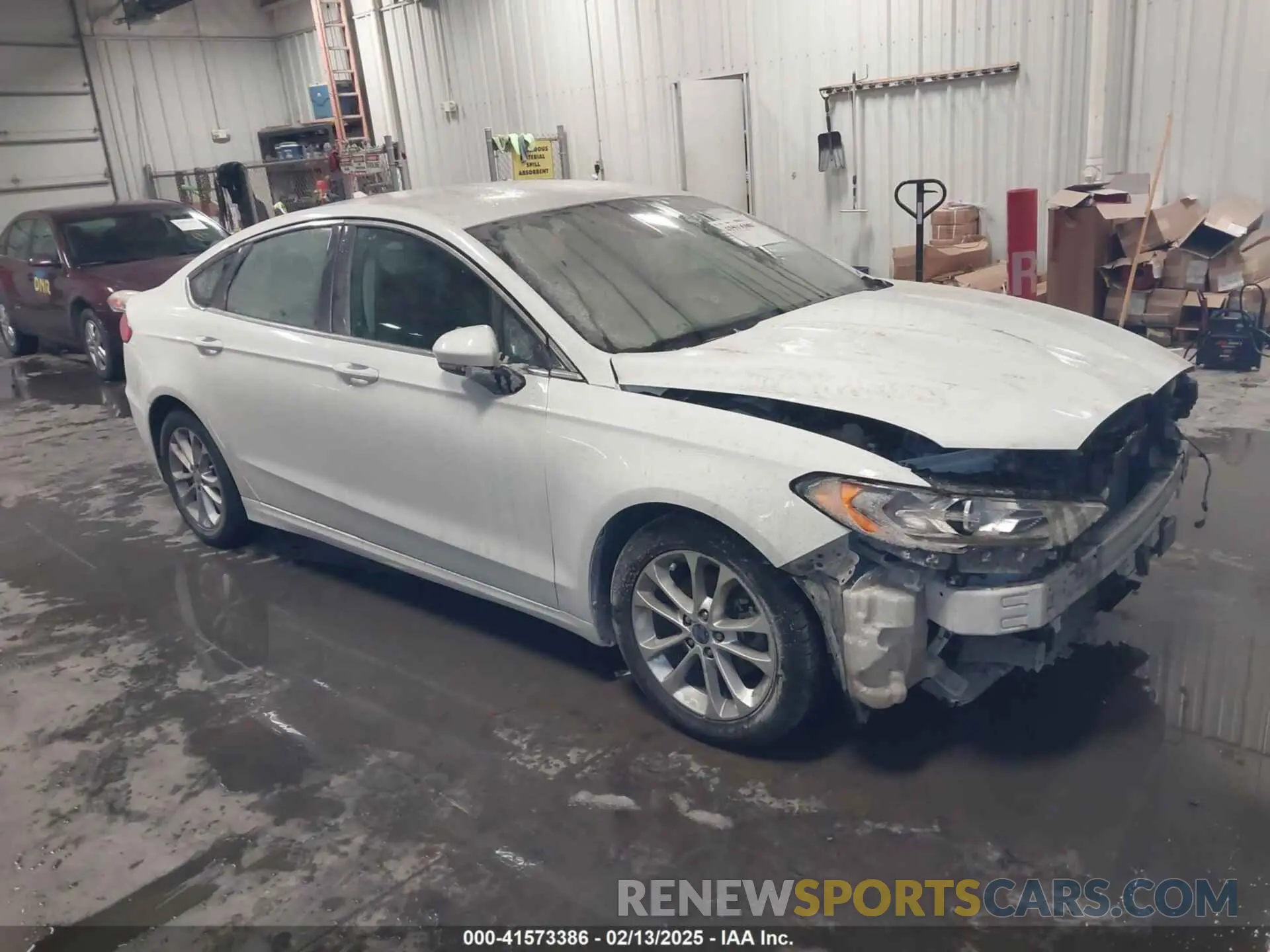 1 Photograph of a damaged car 3FA6P0HD1KR231754 FORD FUSION 2019