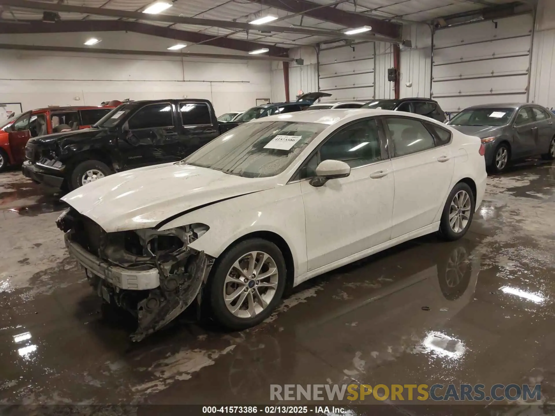 2 Photograph of a damaged car 3FA6P0HD1KR231754 FORD FUSION 2019