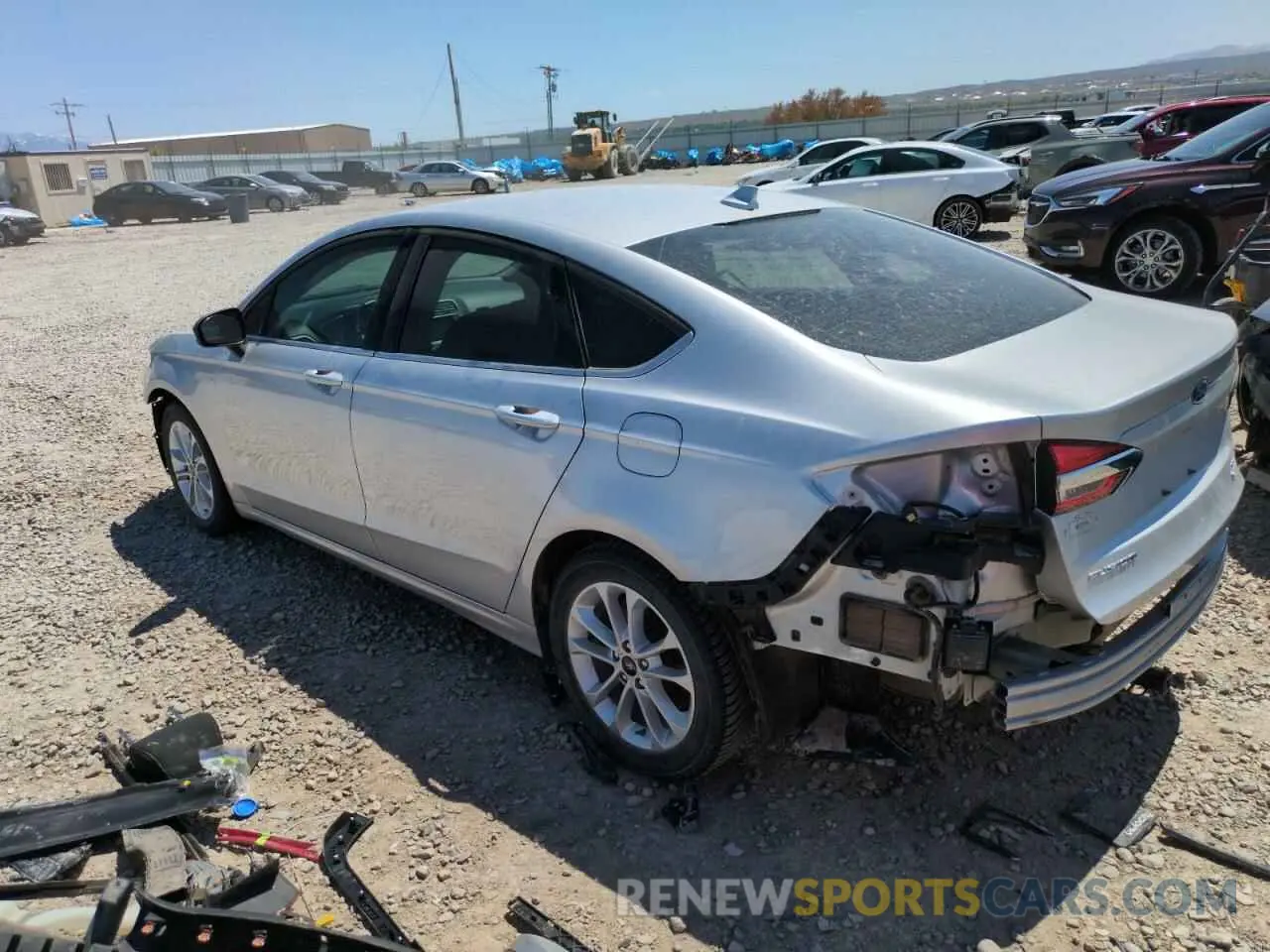 3 Фотография поврежденного автомобиля 3FA6P0HD1KR239448 FORD FUSION 2019