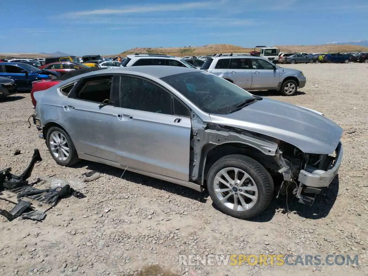 5 Фотография поврежденного автомобиля 3FA6P0HD1KR239448 FORD FUSION 2019