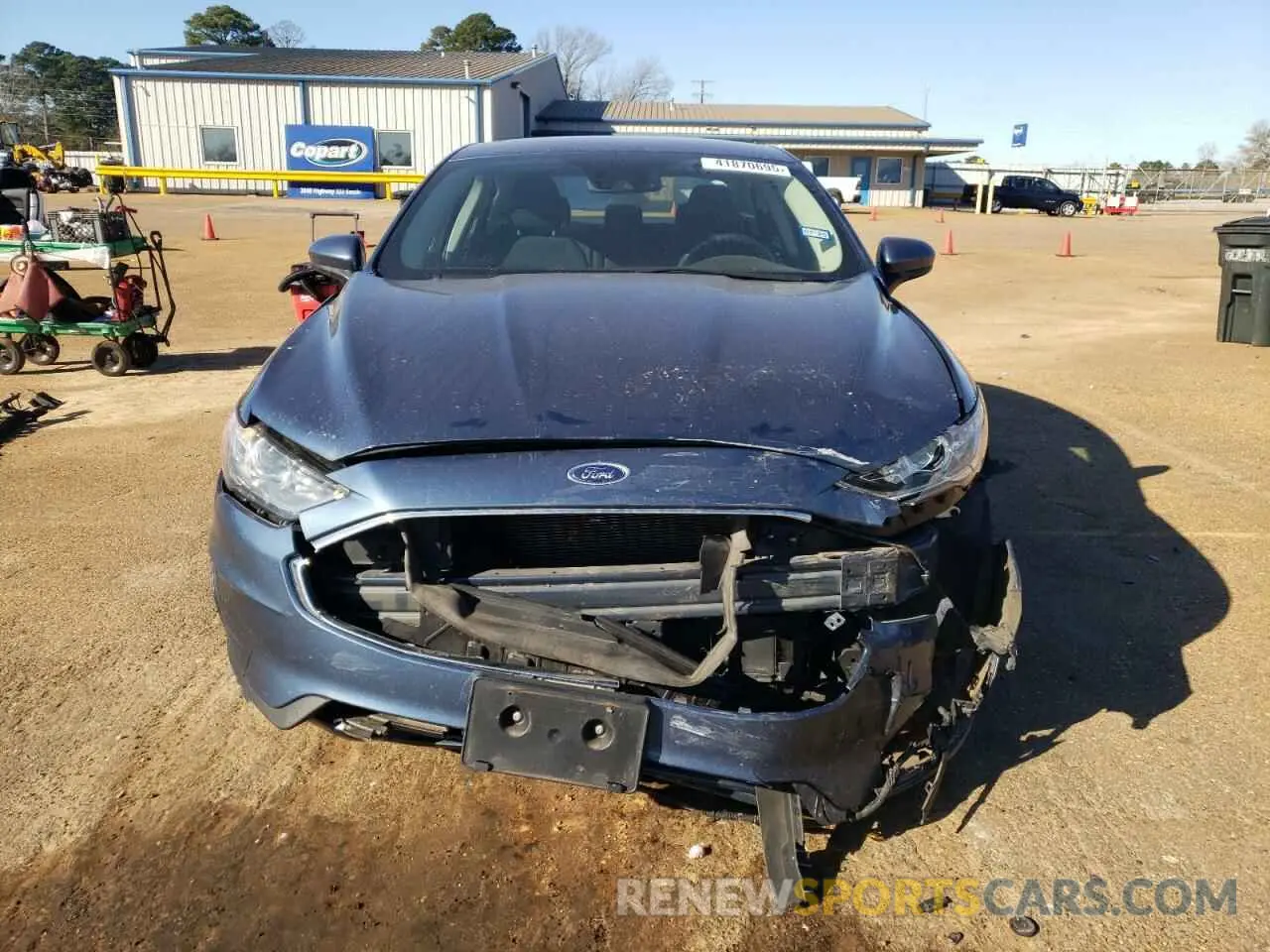 5 Photograph of a damaged car 3FA6P0HD1KR250451 FORD FUSION 2019