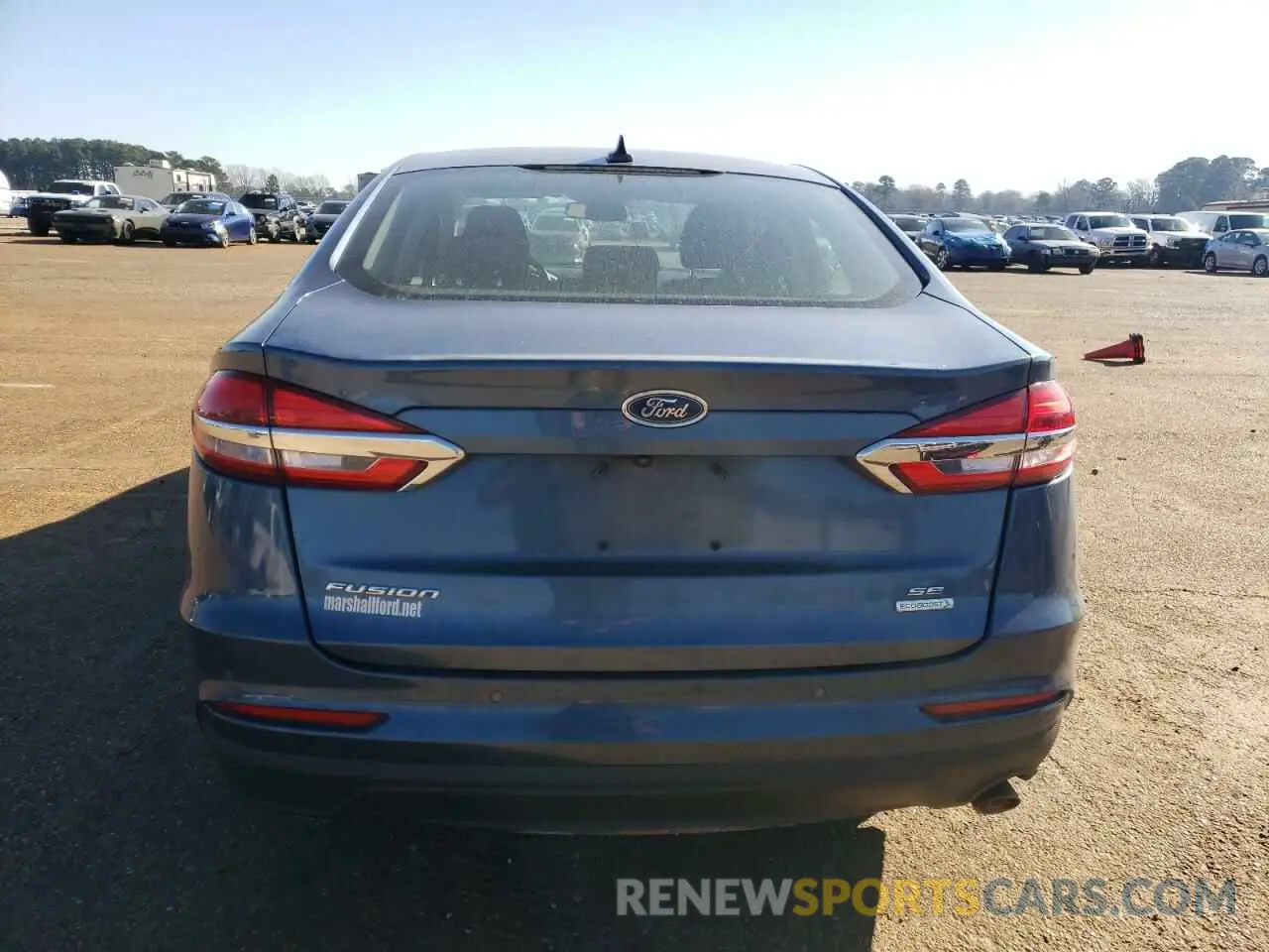 6 Photograph of a damaged car 3FA6P0HD1KR250451 FORD FUSION 2019