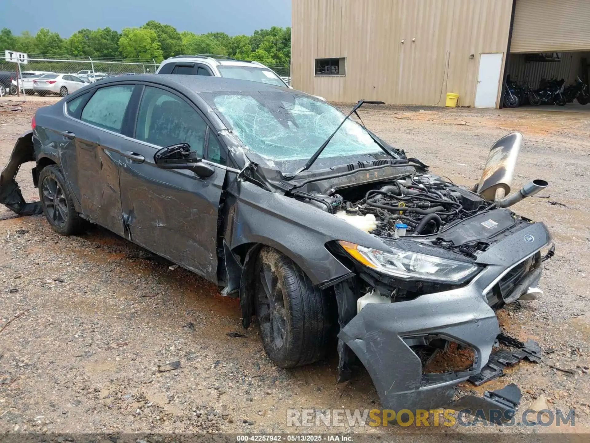1 Фотография поврежденного автомобиля 3FA6P0HD1KR285572 FORD FUSION 2019