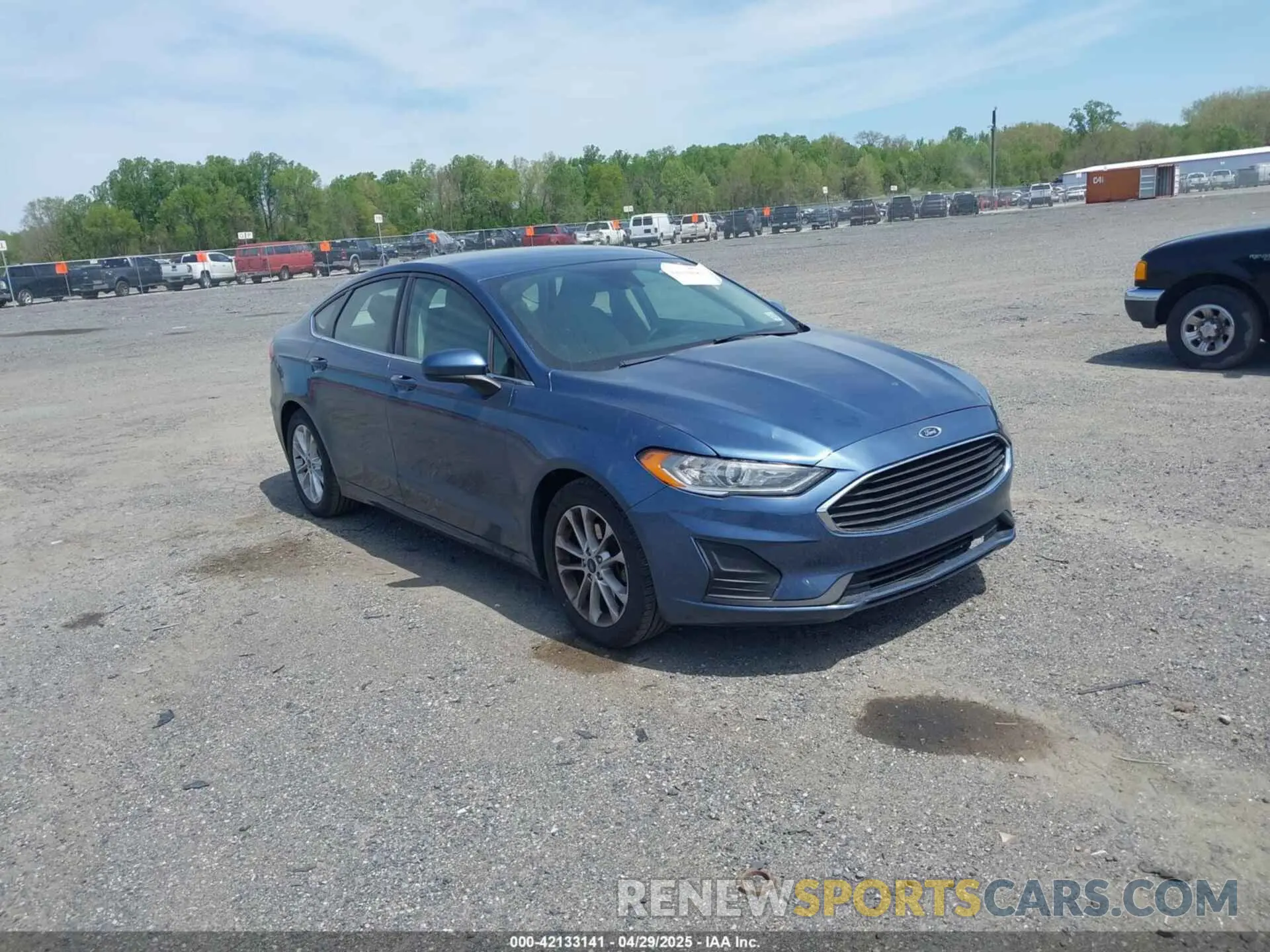 1 Photograph of a damaged car 3FA6P0HD2KR126379 FORD FUSION 2019