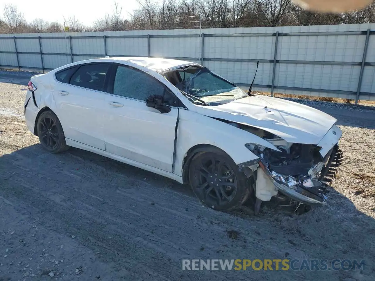 4 Фотография поврежденного автомобиля 3FA6P0HD2KR215417 FORD FUSION 2019
