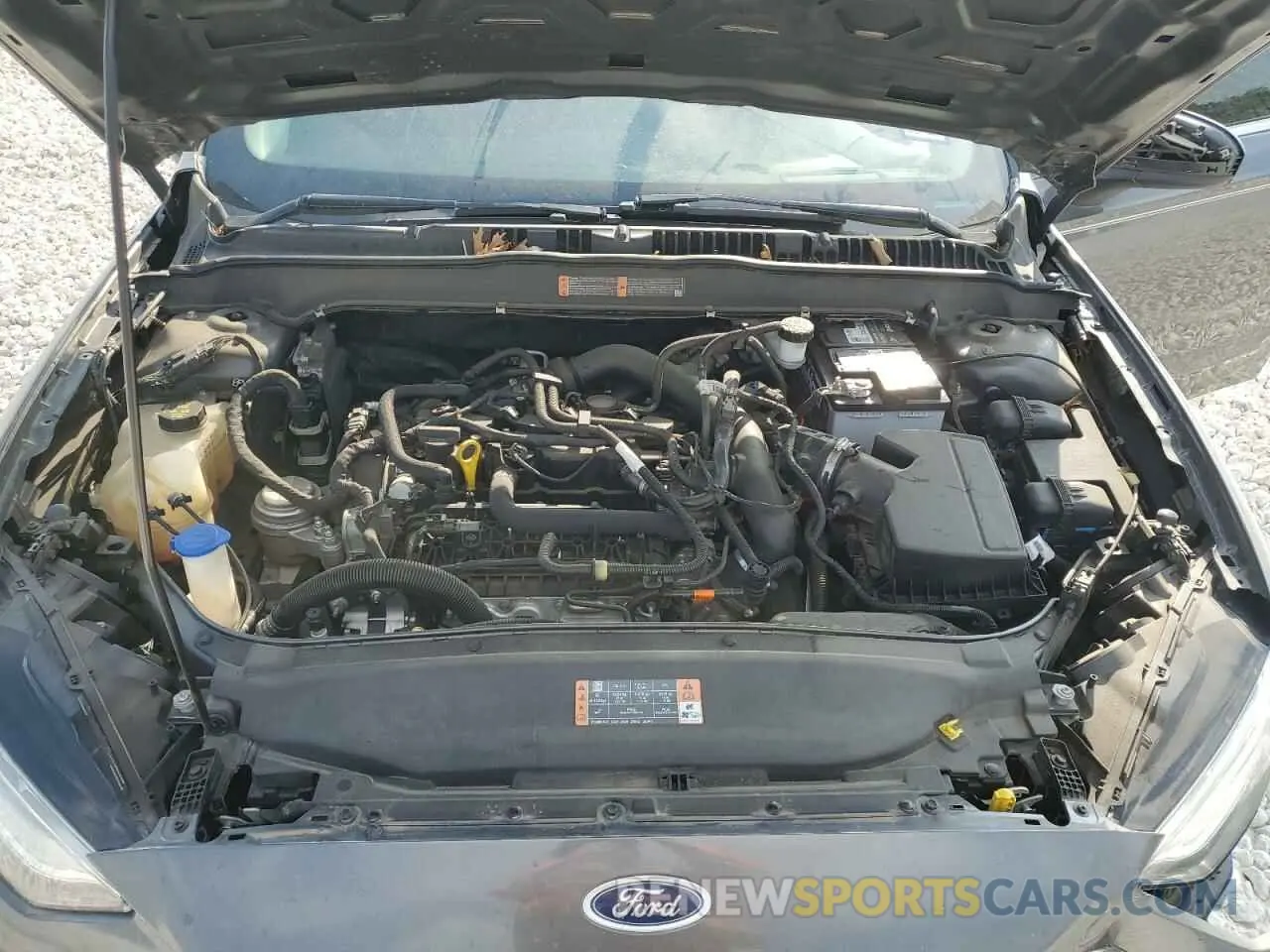11 Photograph of a damaged car 3FA6P0HD3KR113706 FORD FUSION 2019