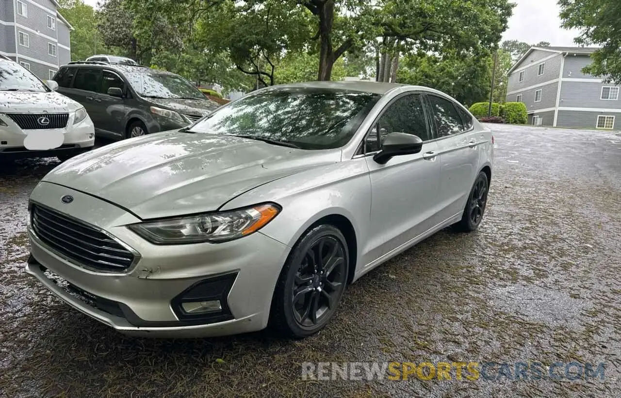 2 Photograph of a damaged car 3FA6P0HD3KR193220 FORD FUSION 2019
