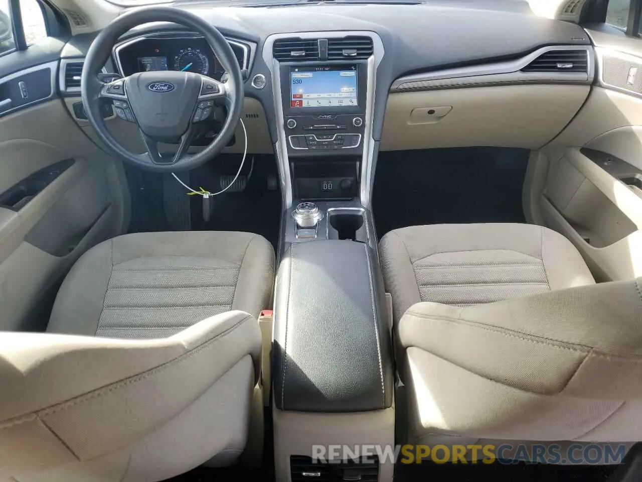 8 Фотография поврежденного автомобиля 3FA6P0HD3KR194612 FORD FUSION 2019