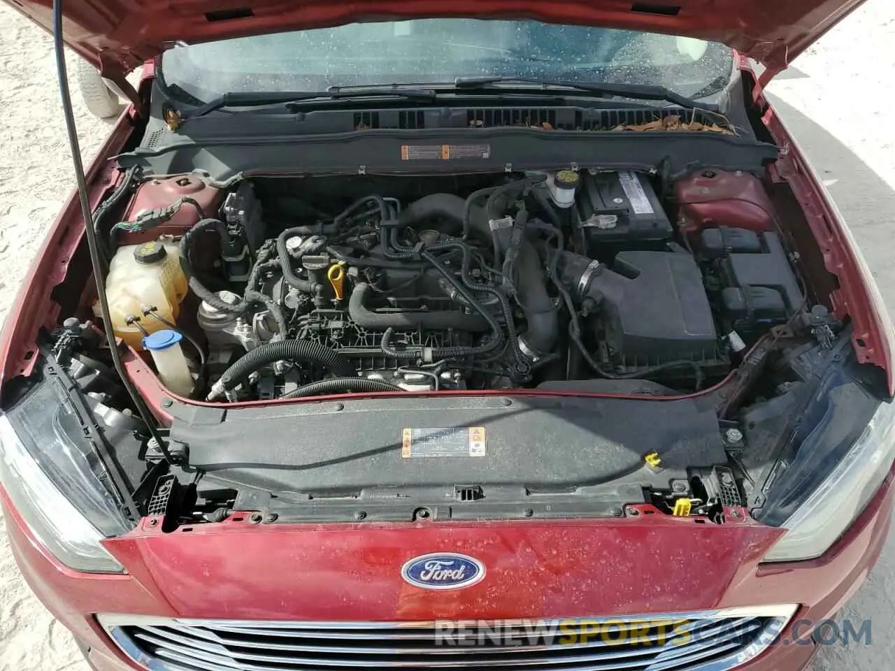 11 Фотография поврежденного автомобиля 3FA6P0HD3KR213658 FORD FUSION 2019