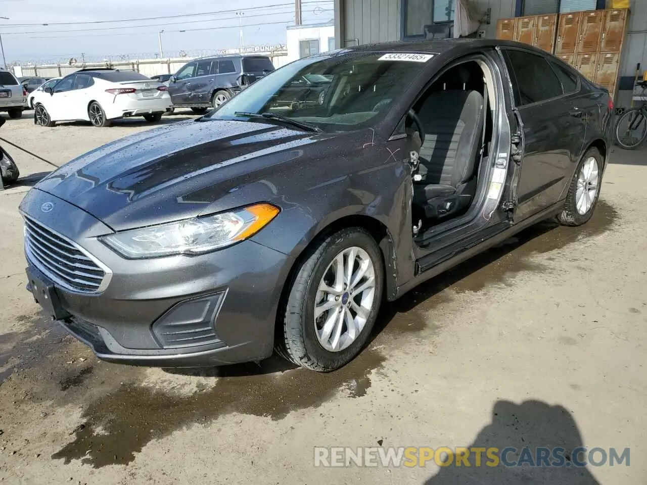 1 Photograph of a damaged car 3FA6P0HD3KR216351 FORD FUSION 2019