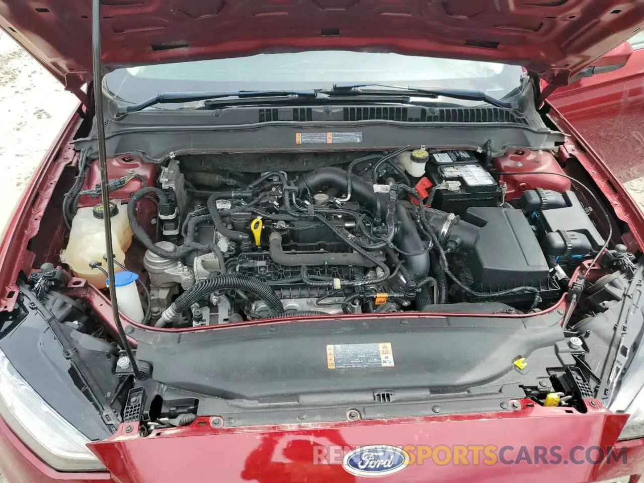 11 Photograph of a damaged car 3FA6P0HD3KR228841 FORD FUSION 2019