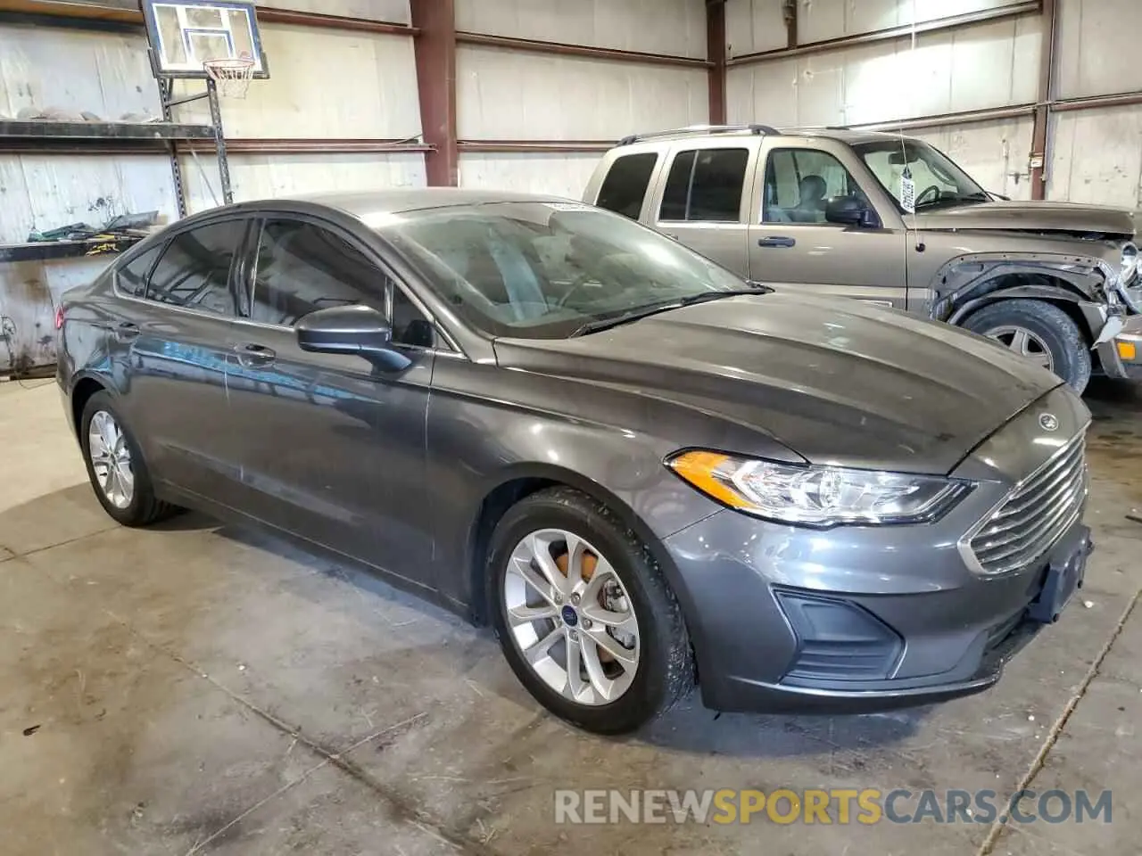 4 Фотография поврежденного автомобиля 3FA6P0HD4KR112550 FORD FUSION 2019