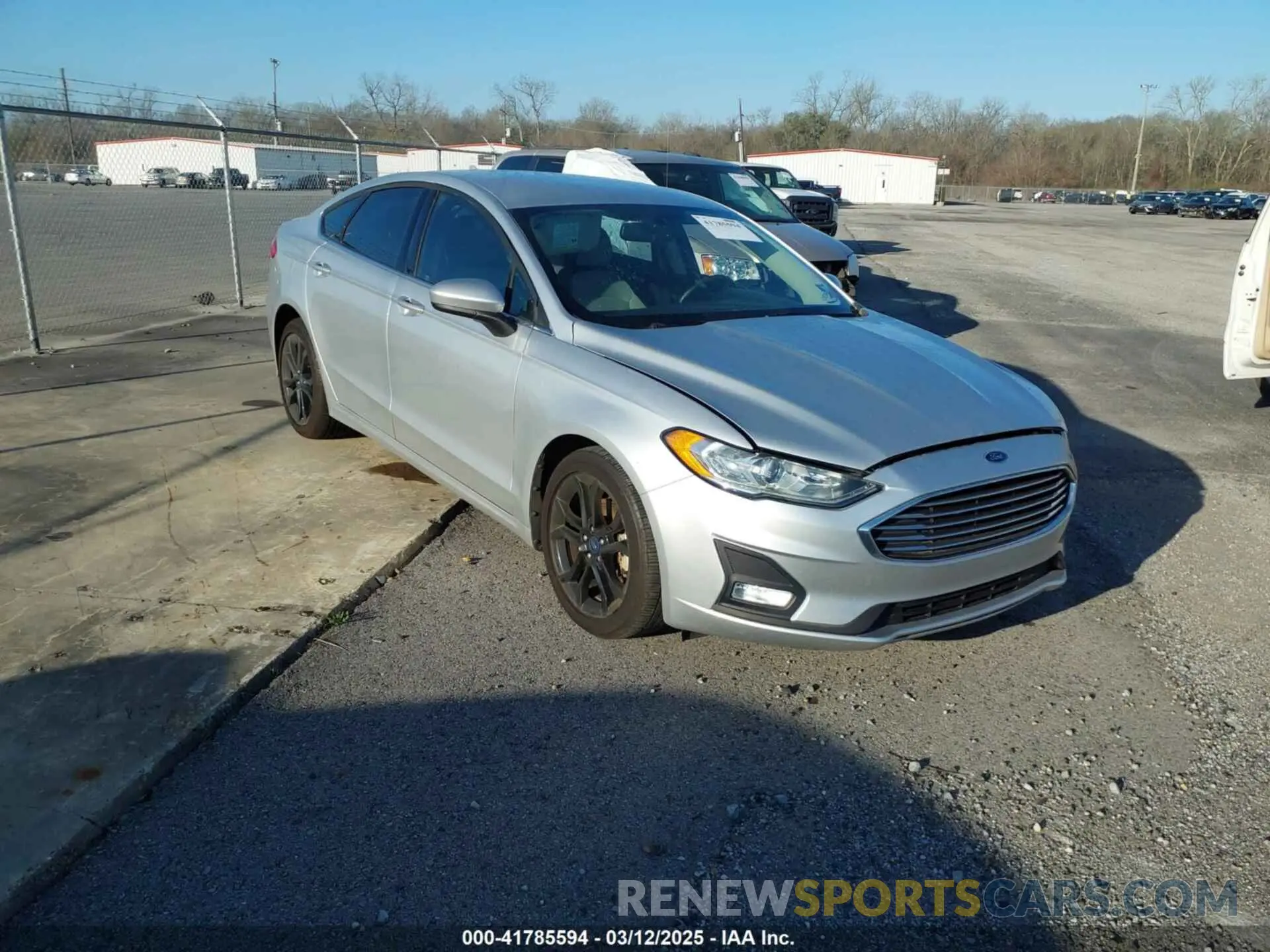 1 Photograph of a damaged car 3FA6P0HD4KR161134 FORD FUSION 2019