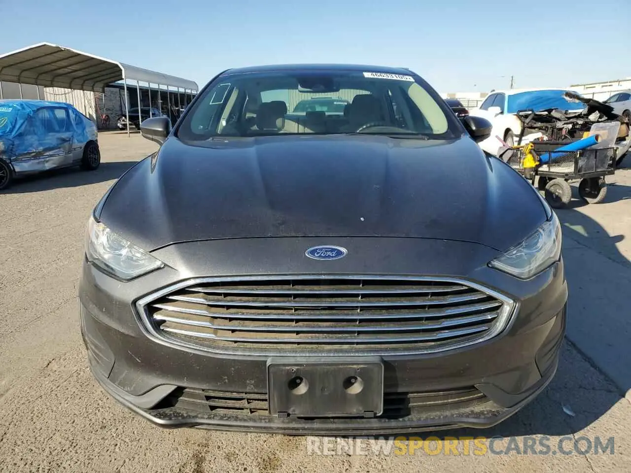 5 Photograph of a damaged car 3FA6P0HD4KR178502 FORD FUSION 2019