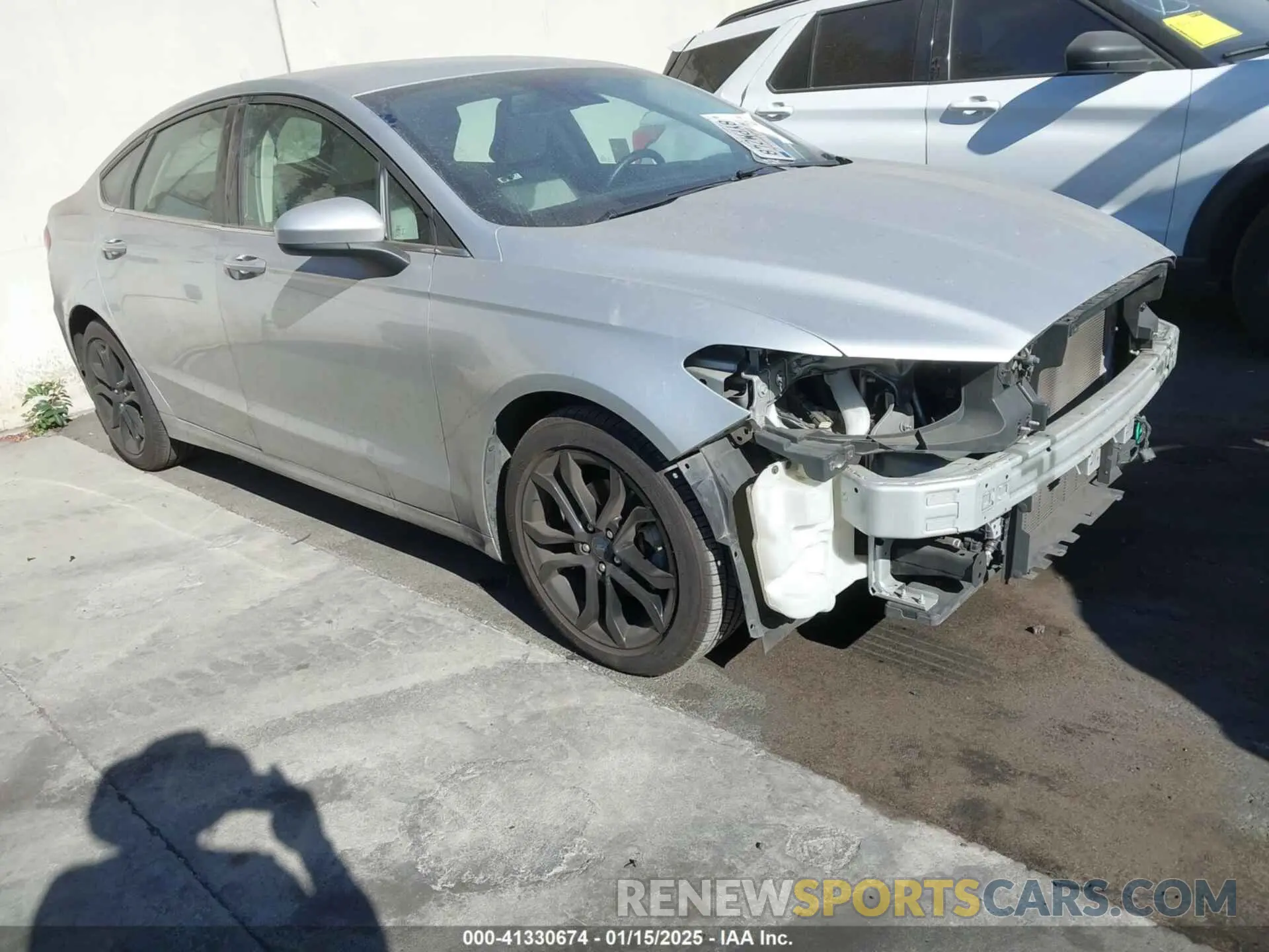 1 Photograph of a damaged car 3FA6P0HD4KR216228 FORD FUSION 2019