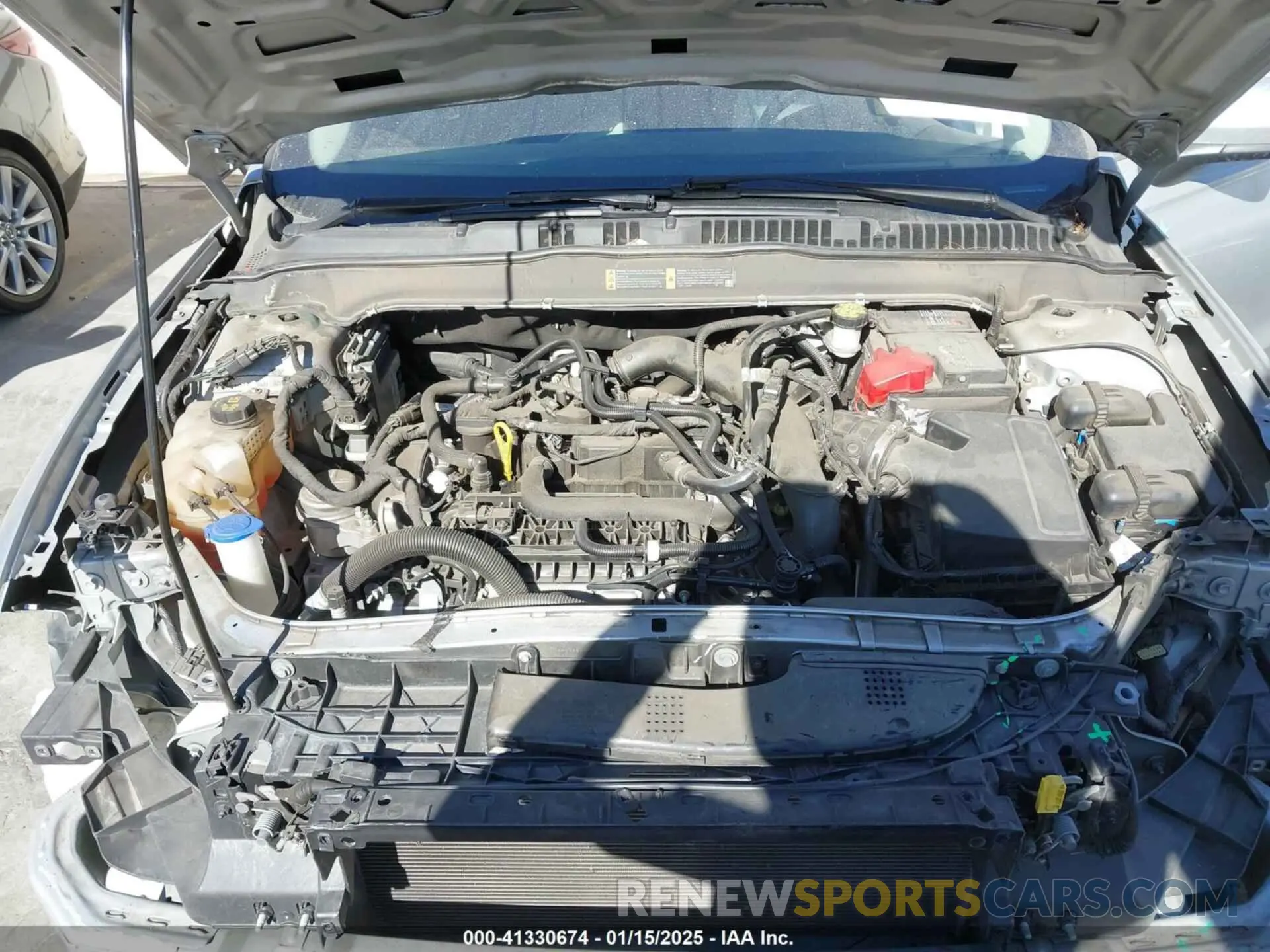 10 Photograph of a damaged car 3FA6P0HD4KR216228 FORD FUSION 2019