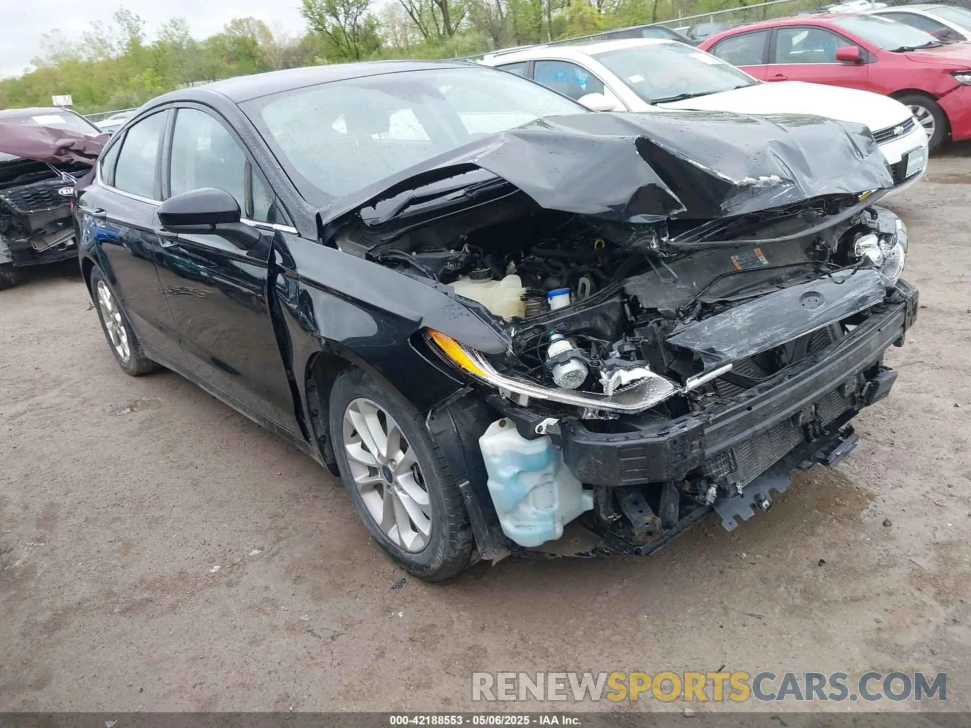 1 Фотография поврежденного автомобиля 3FA6P0HD4KR249679 FORD FUSION 2019