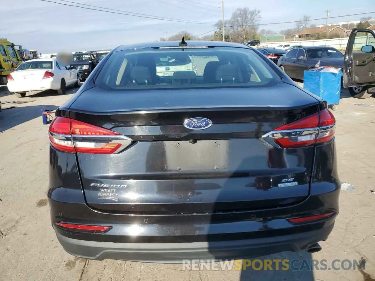 6 Photograph of a damaged car 3FA6P0HD5KR160798 FORD FUSION 2019