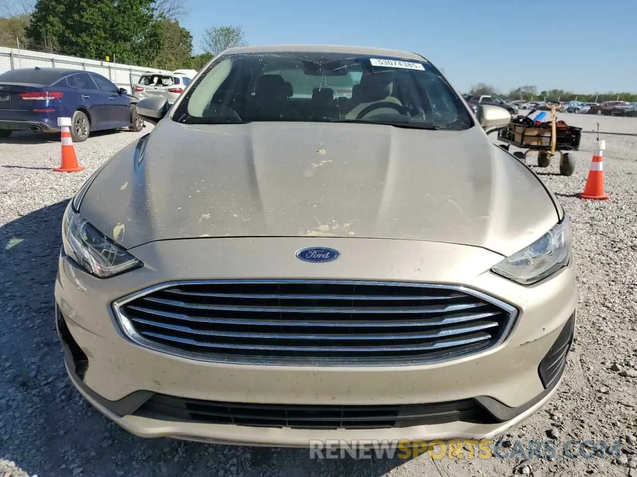 5 Фотография поврежденного автомобиля 3FA6P0HD5KR160929 FORD FUSION 2019