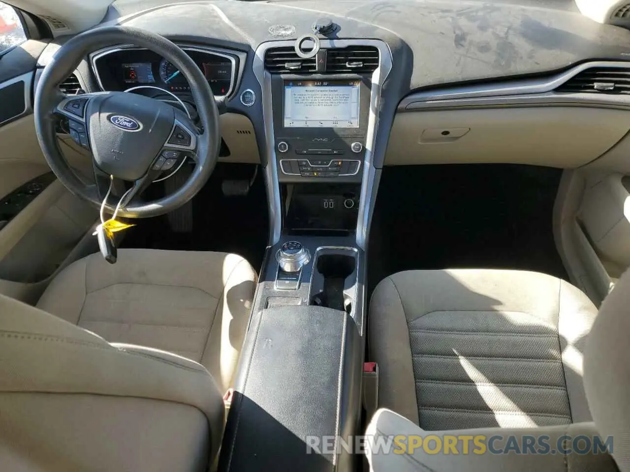8 Фотография поврежденного автомобиля 3FA6P0HD5KR160929 FORD FUSION 2019