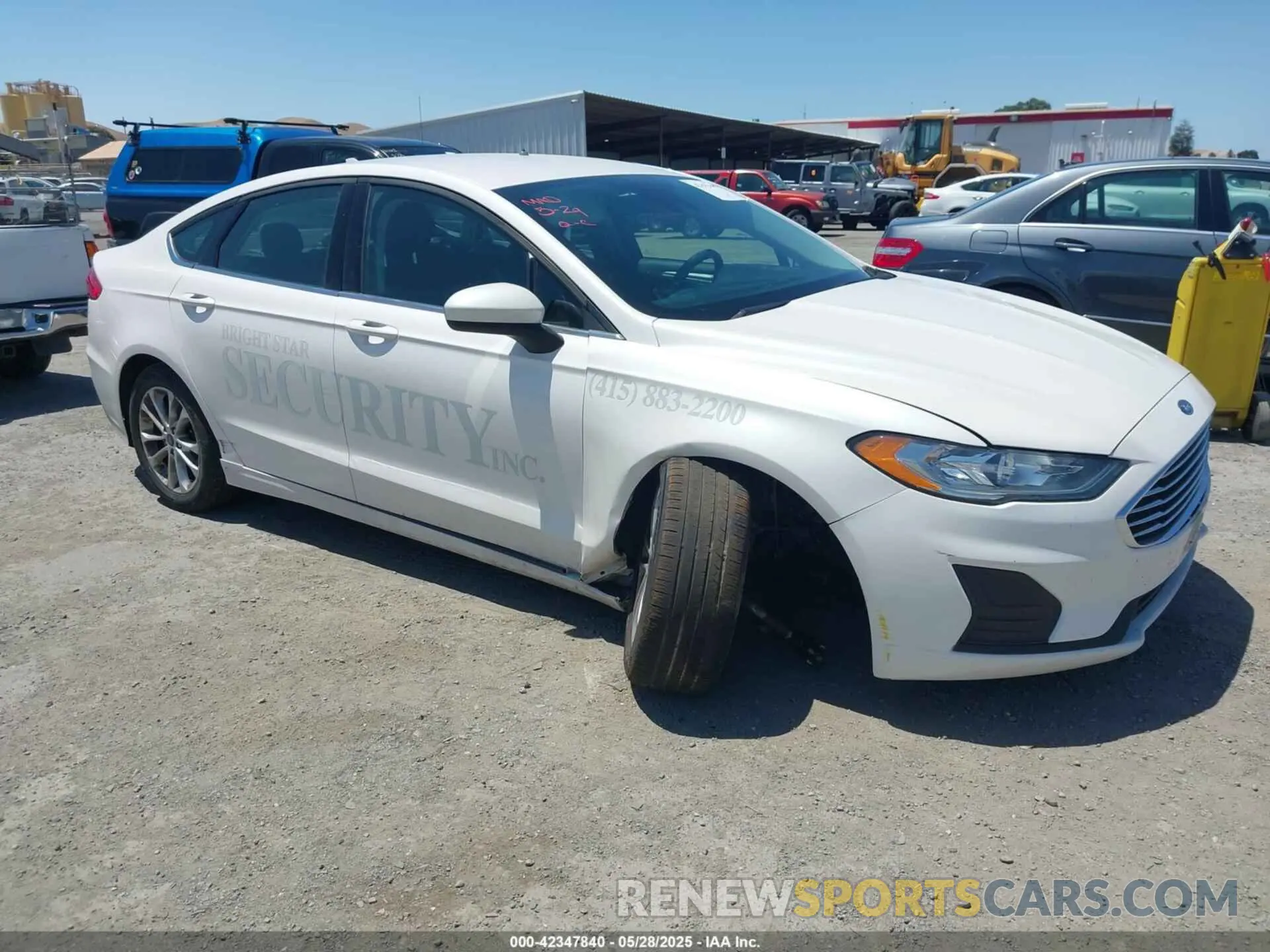 1 Photograph of a damaged car 3FA6P0HD5KR179335 FORD FUSION 2019