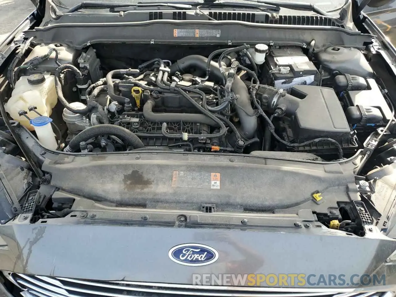 11 Photograph of a damaged car 3FA6P0HD5KR203486 FORD FUSION 2019