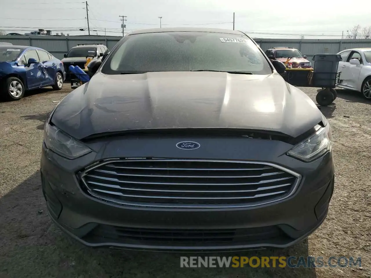 5 Photograph of a damaged car 3FA6P0HD5KR203486 FORD FUSION 2019