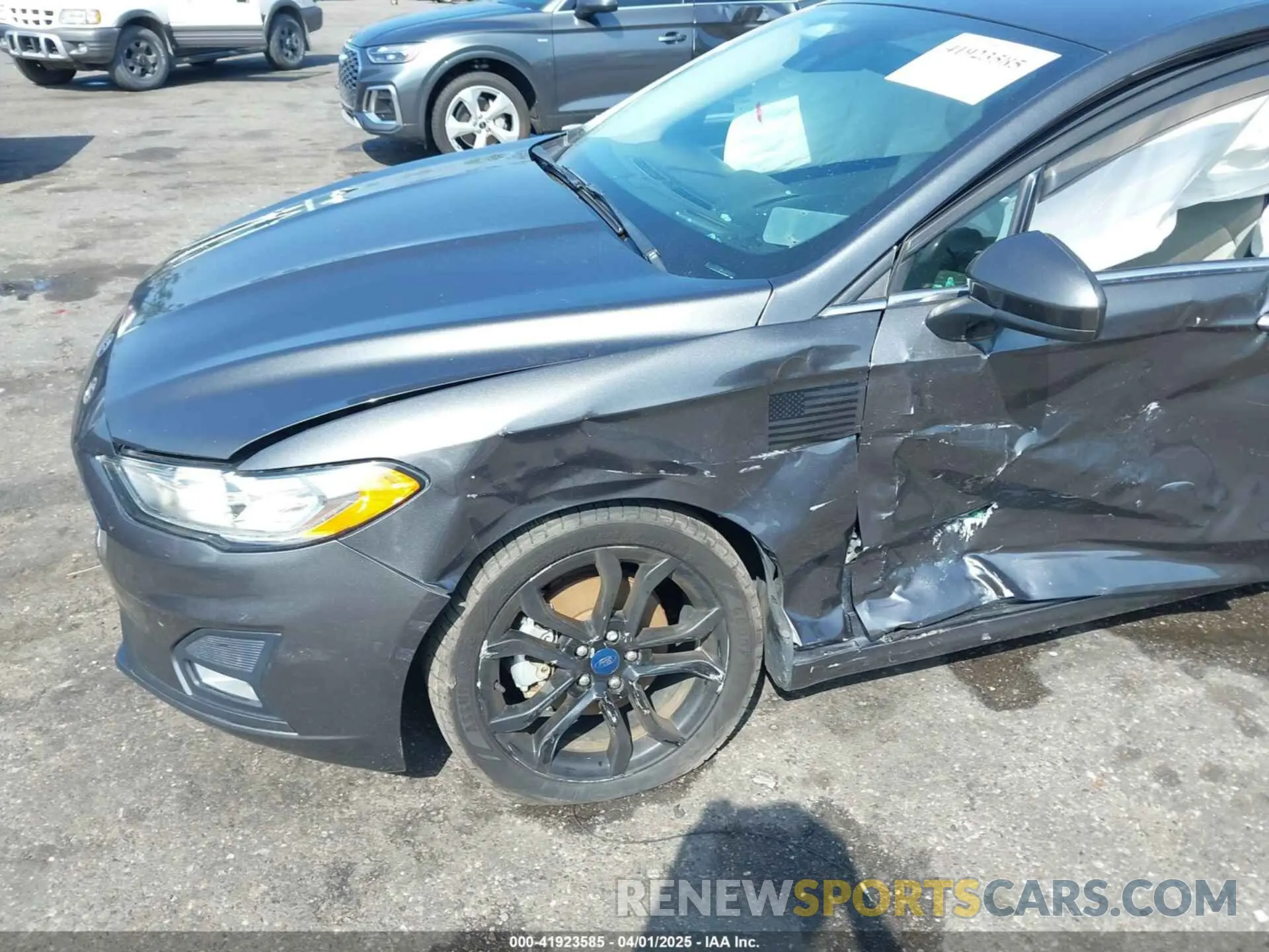 6 Фотография поврежденного автомобиля 3FA6P0HD5KR213709 FORD FUSION 2019