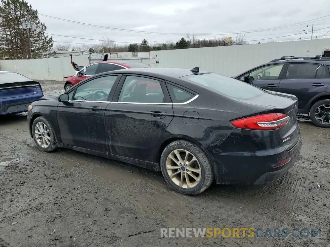 2 Фотография поврежденного автомобиля 3FA6P0HD5KR228386 FORD FUSION 2019
