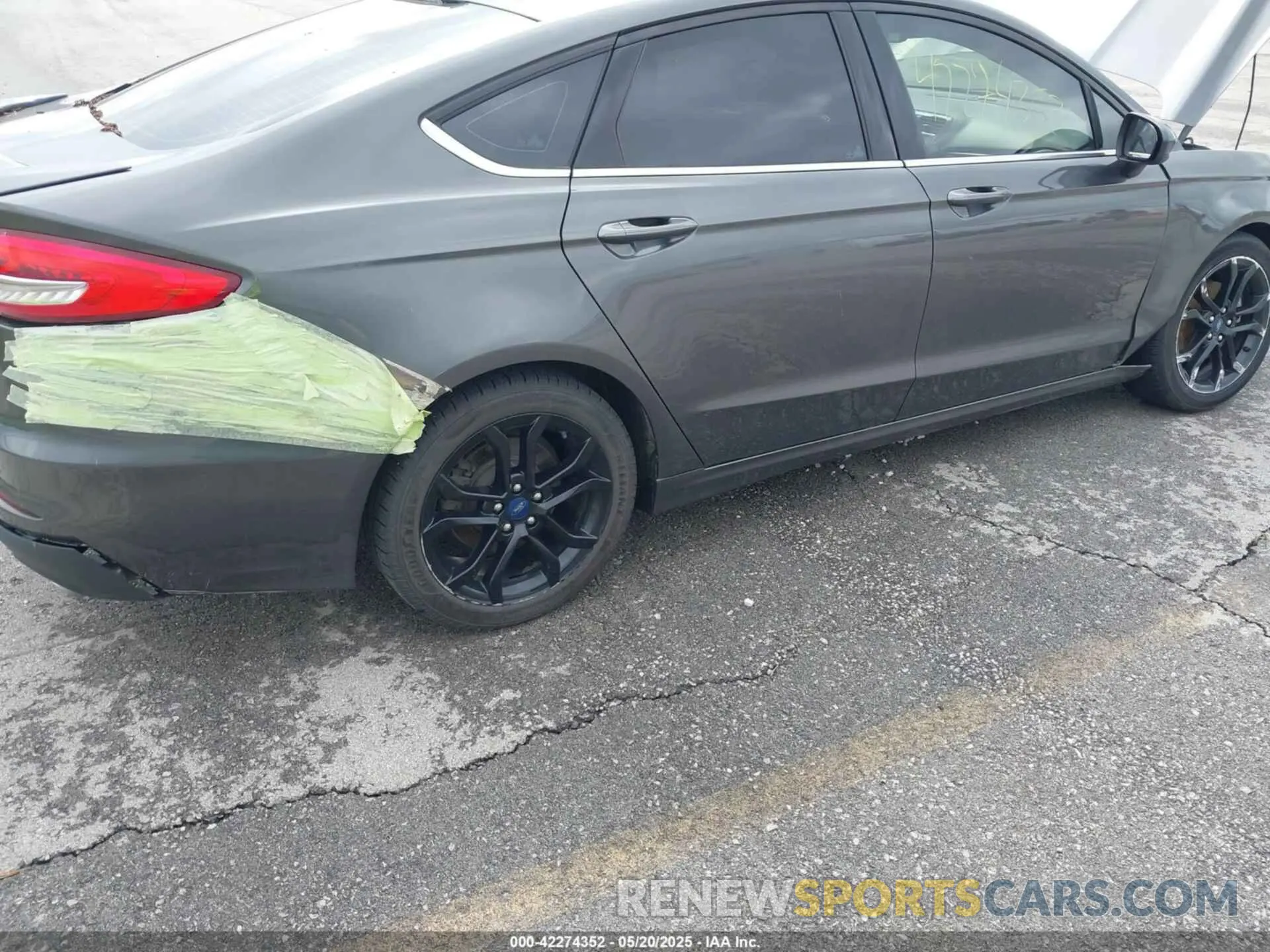 6 Фотография поврежденного автомобиля 3FA6P0HD5KR283727 FORD FUSION 2019