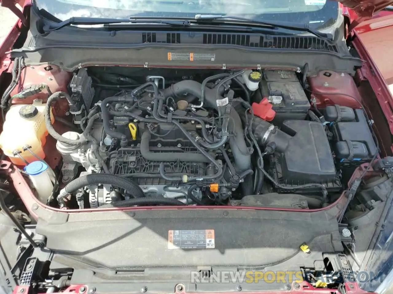 11 Фотография поврежденного автомобиля 3FA6P0HD6KR126207 FORD FUSION 2019