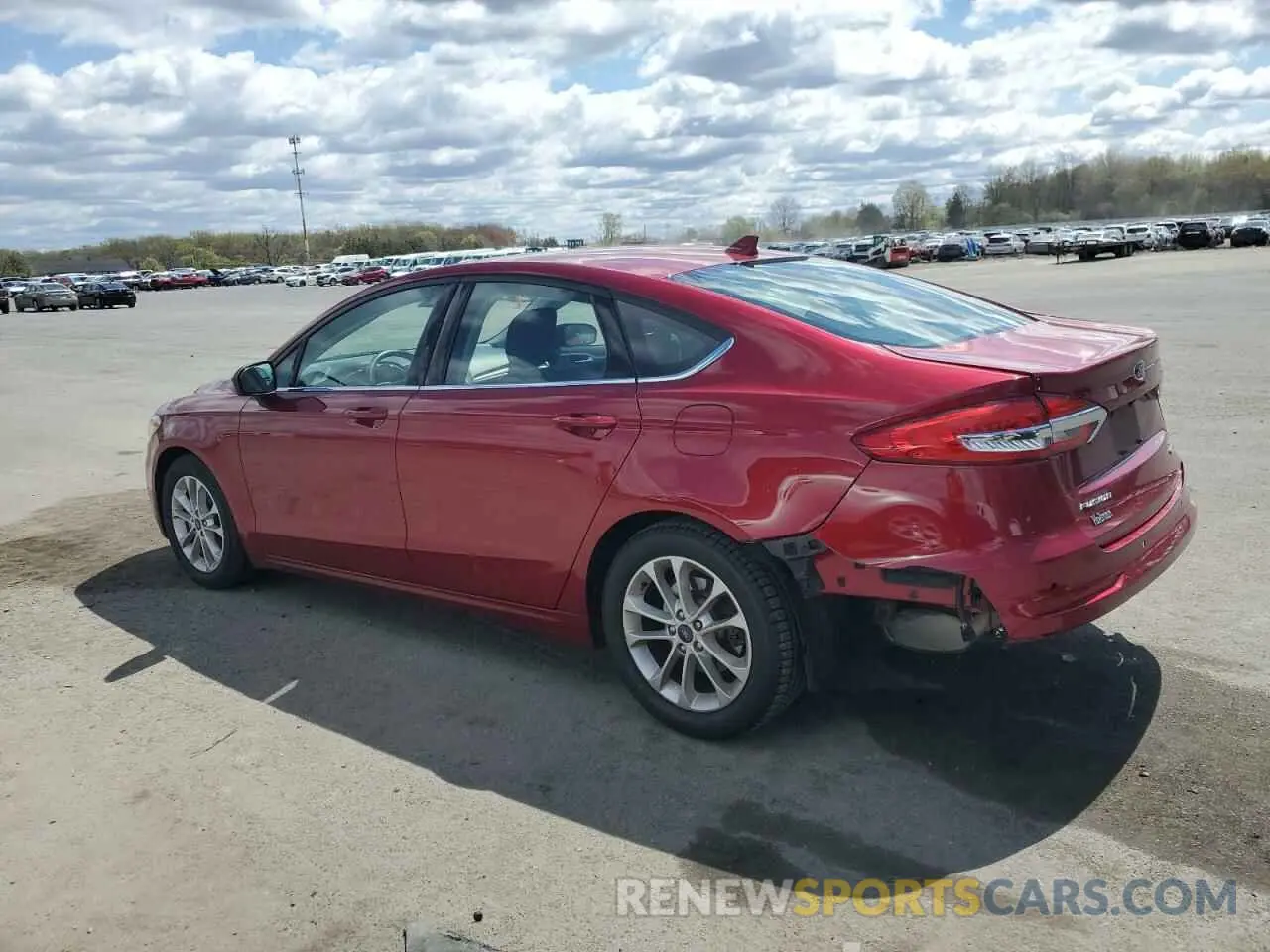 2 Фотография поврежденного автомобиля 3FA6P0HD6KR126207 FORD FUSION 2019