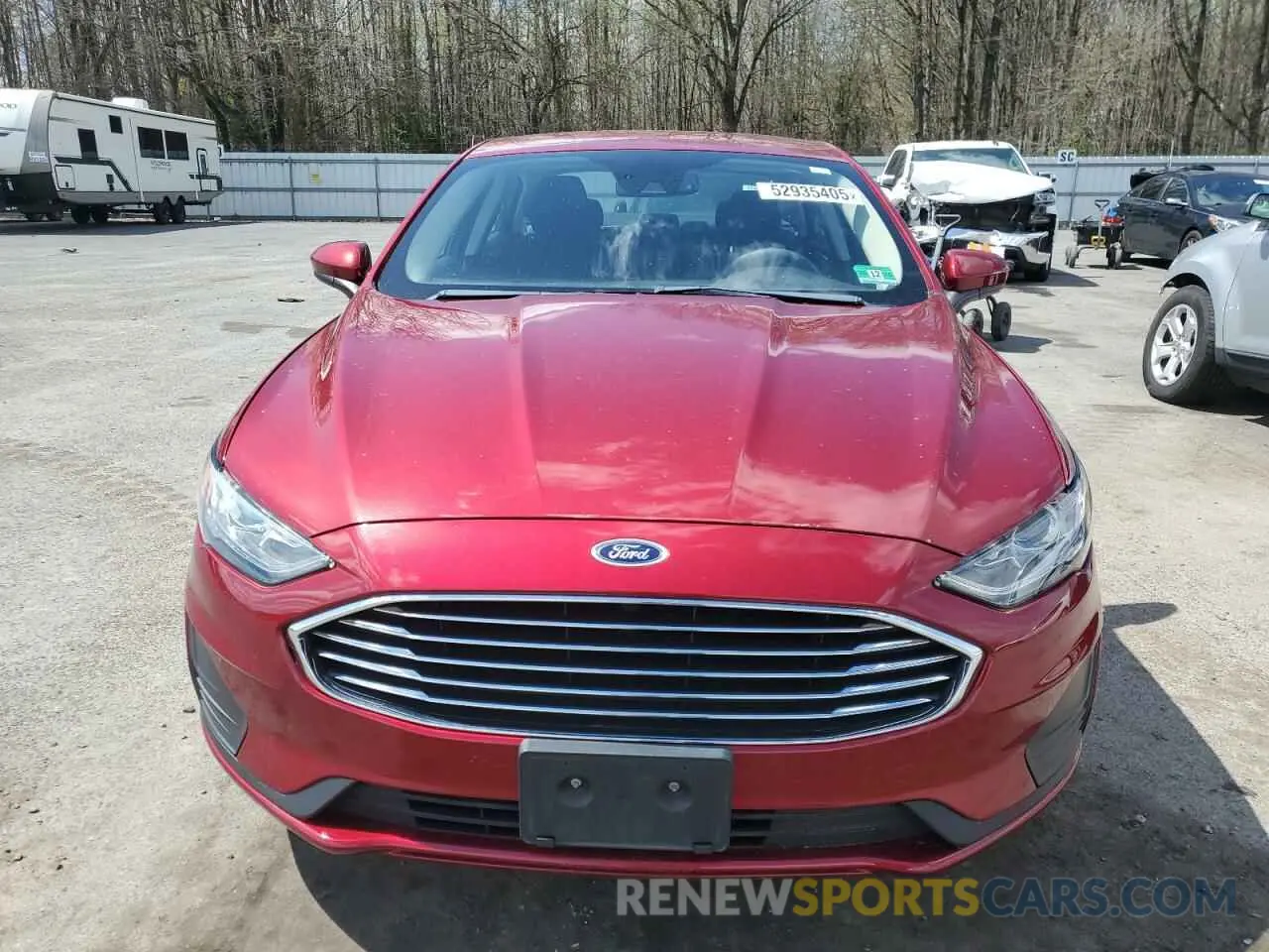 5 Фотография поврежденного автомобиля 3FA6P0HD6KR126207 FORD FUSION 2019