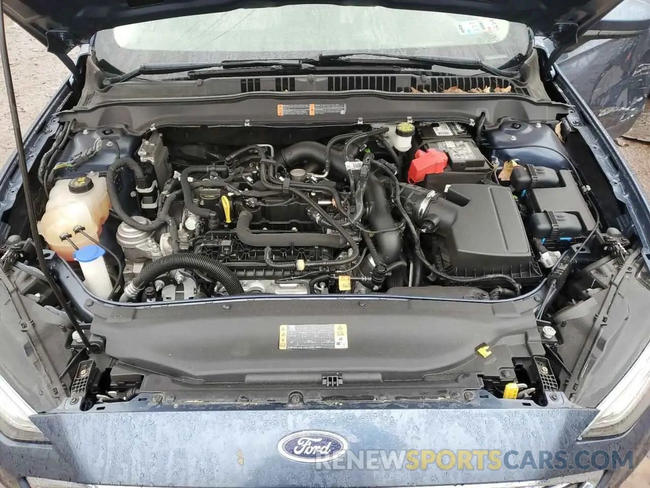 11 Photograph of a damaged car 3FA6P0HD6KR228591 FORD FUSION 2019