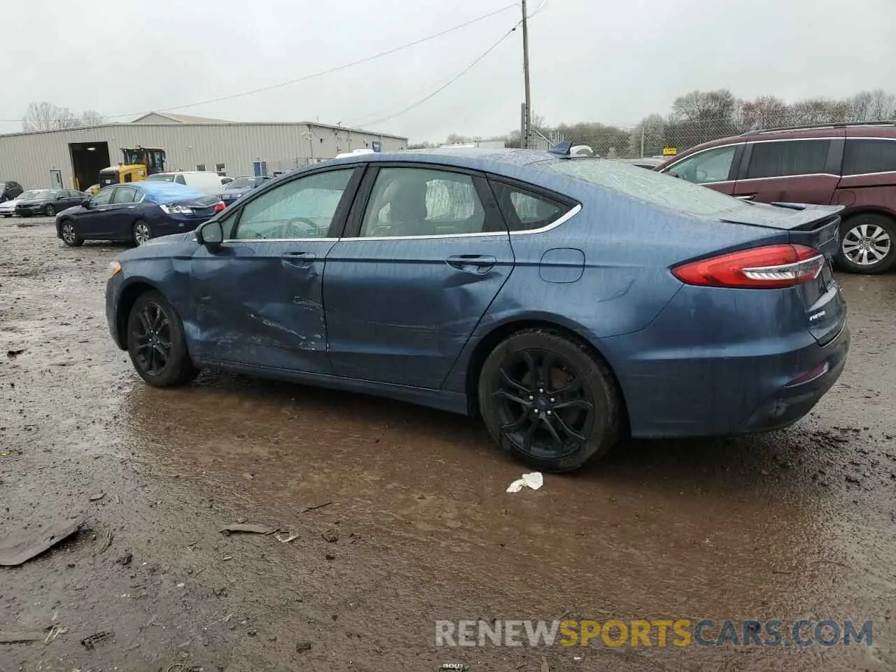 2 Photograph of a damaged car 3FA6P0HD6KR228591 FORD FUSION 2019