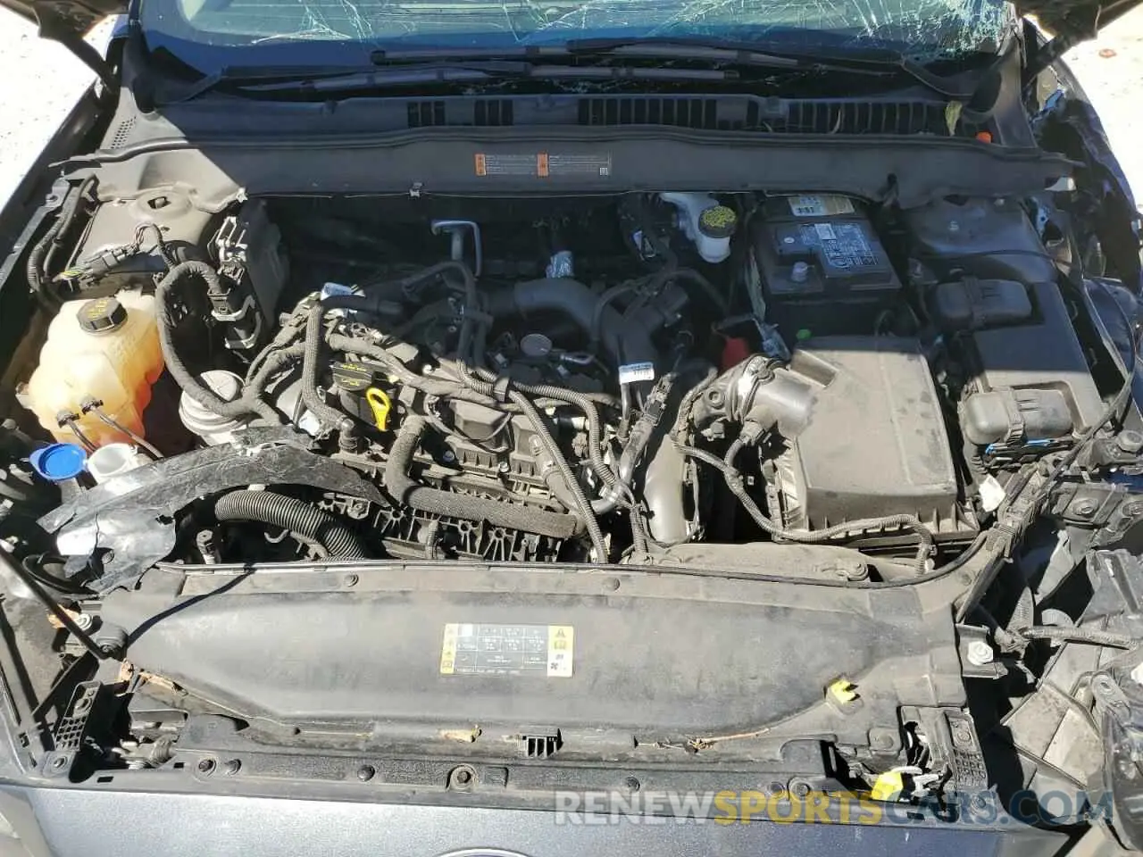 12 Photograph of a damaged car 3FA6P0HD6KR247142 FORD FUSION 2019