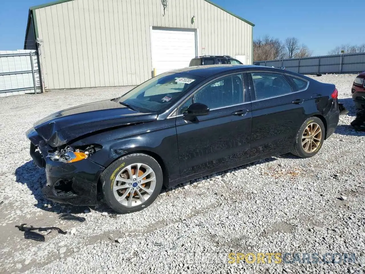 1 Photograph of a damaged car 3FA6P0HD6KR258495 FORD FUSION 2019
