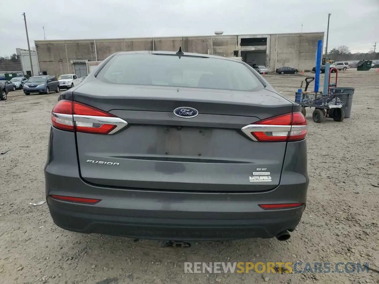 6 Фотография поврежденного автомобиля 3FA6P0HD7KR128757 FORD FUSION 2019