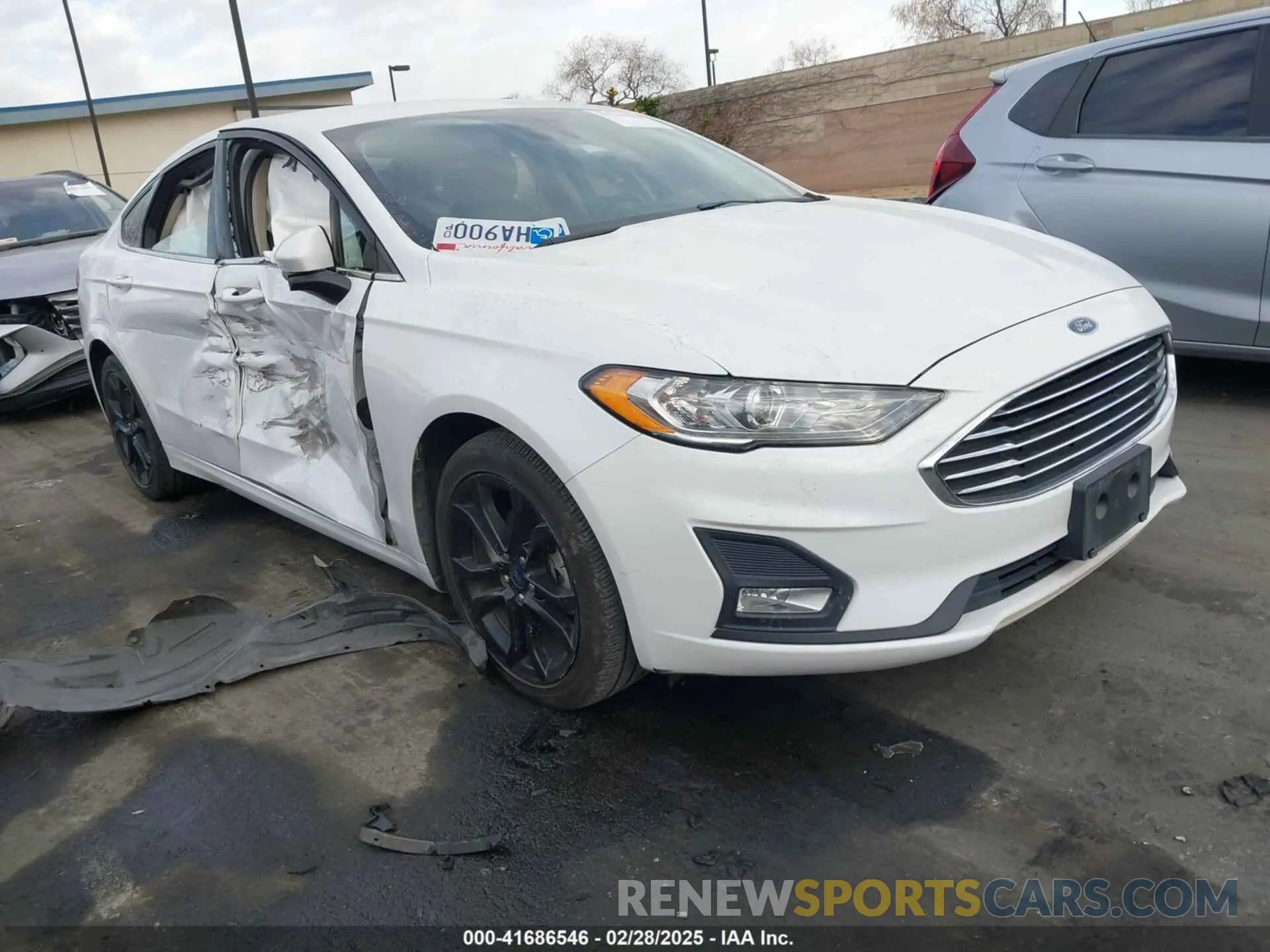 1 Фотография поврежденного автомобиля 3FA6P0HD7KR200699 FORD FUSION 2019