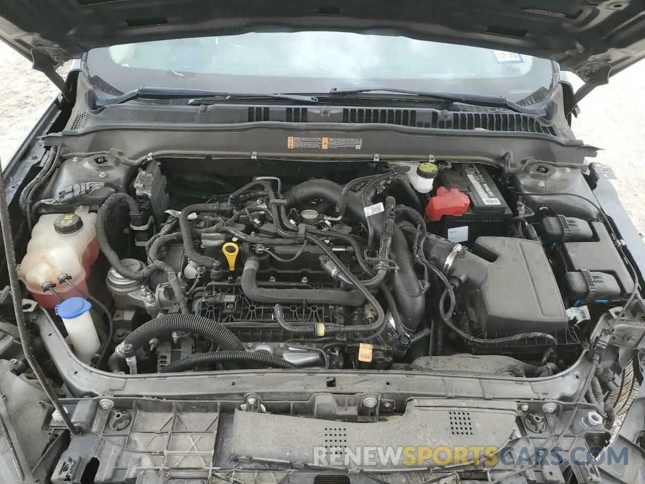 11 Photograph of a damaged car 3FA6P0HD7KR215462 FORD FUSION 2019