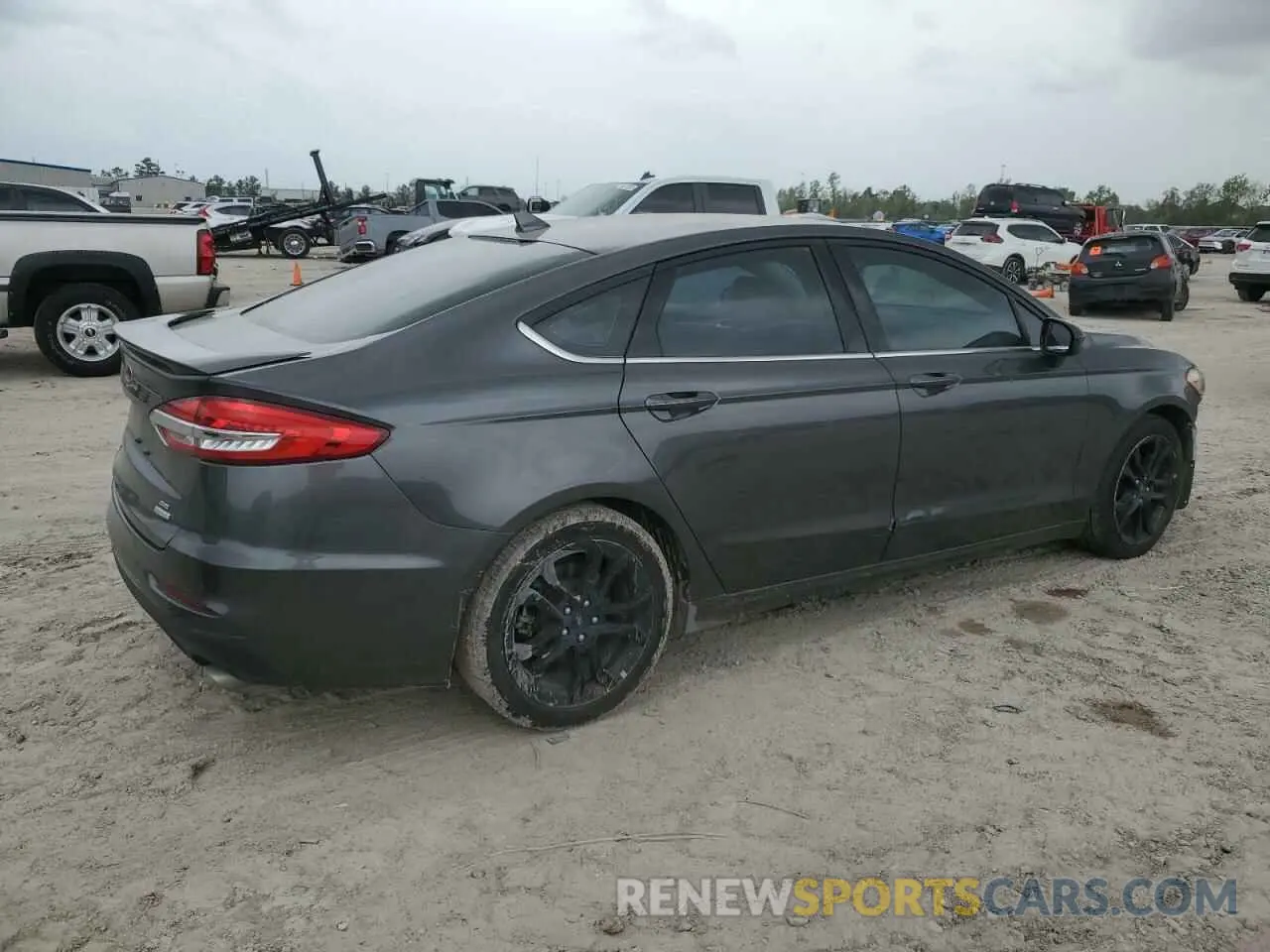 3 Photograph of a damaged car 3FA6P0HD7KR215462 FORD FUSION 2019