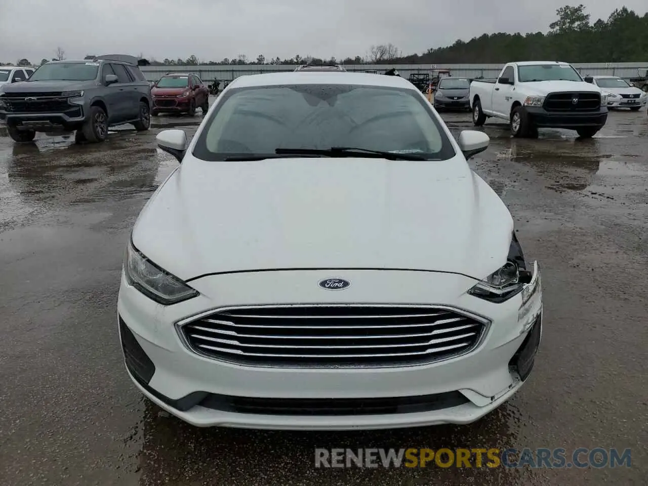 5 Фотография поврежденного автомобиля 3FA6P0HD7KR228793 FORD FUSION 2019