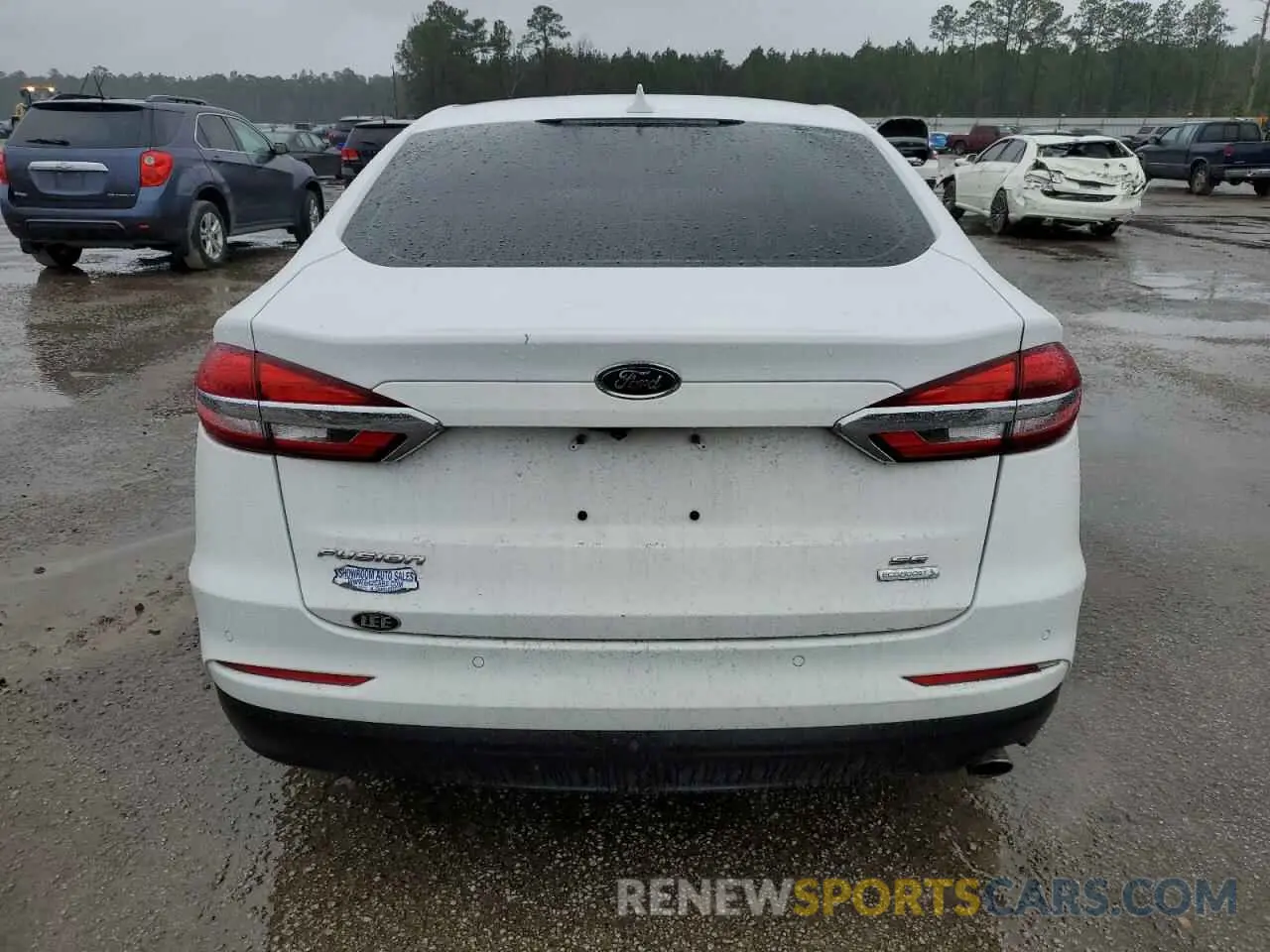 6 Фотография поврежденного автомобиля 3FA6P0HD7KR228793 FORD FUSION 2019