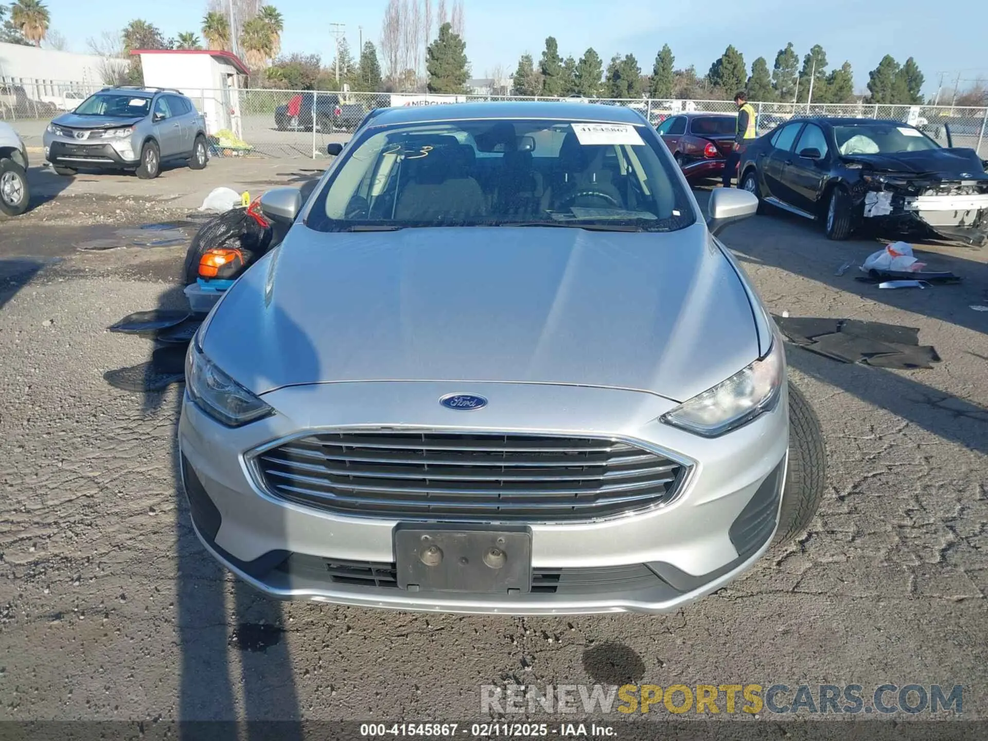 12 Photograph of a damaged car 3FA6P0HD8KR115323 FORD FUSION 2019