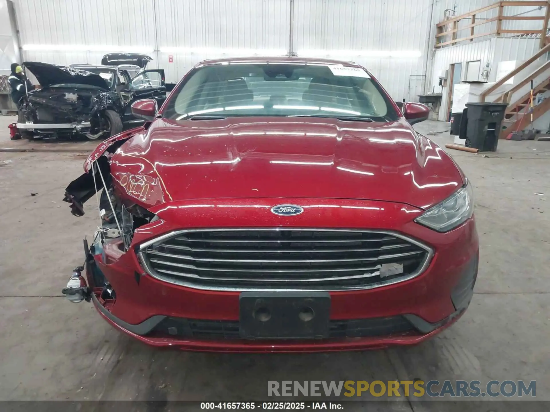 12 Photograph of a damaged car 3FA6P0HD8KR153571 FORD FUSION 2019