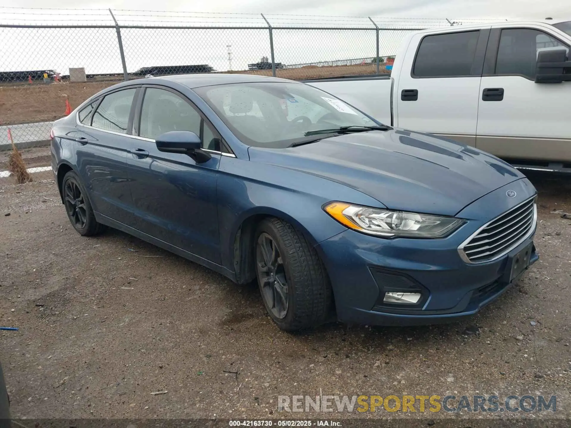 1 Photograph of a damaged car 3FA6P0HD8KR170032 FORD FUSION 2019
